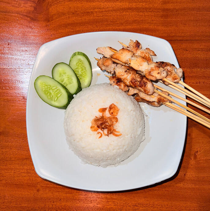 Nasi + Sate Taichan Ayam RP.15.000